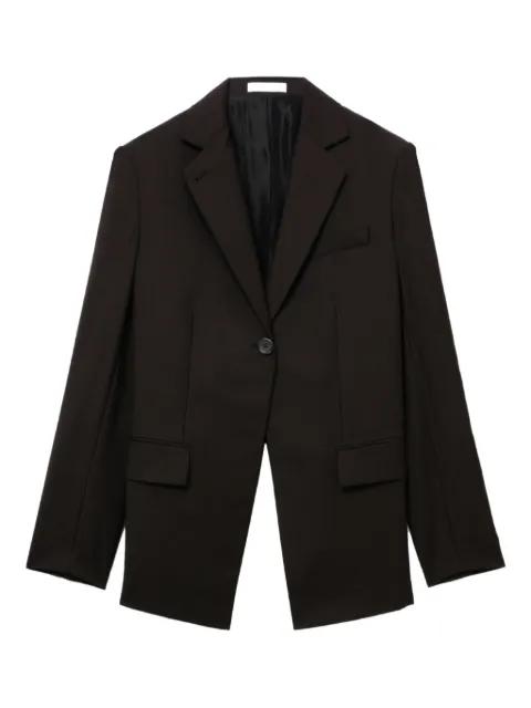 single-button blazer by HELMUT LANG
