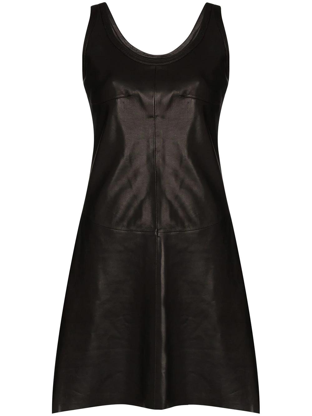 sleeveless mini dress by HELMUT LANG