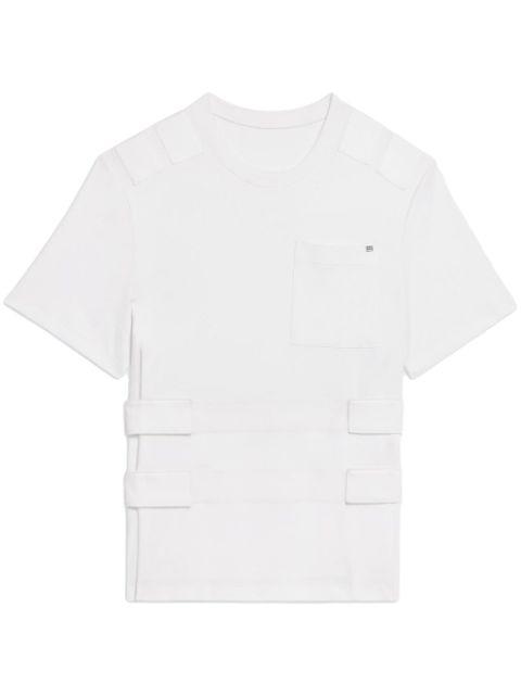 touch-strap T-shirt by HELMUT LANG