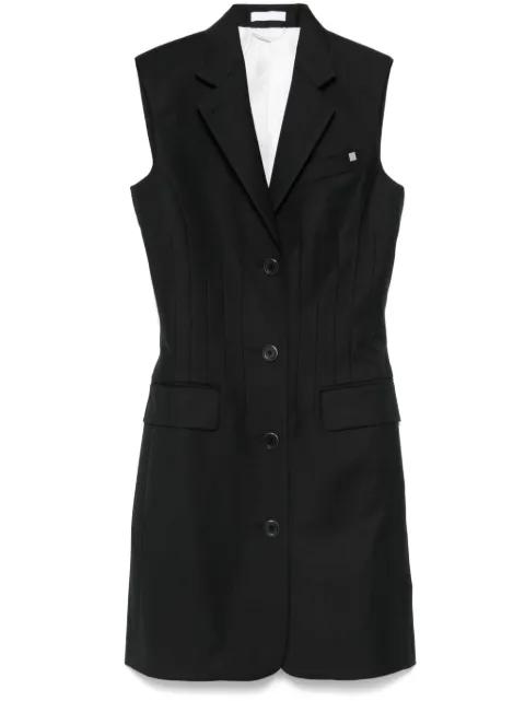 waisted blazer dress by HELMUT LANG