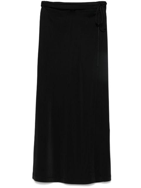 wrap maxi skirt by HELMUT LANG
