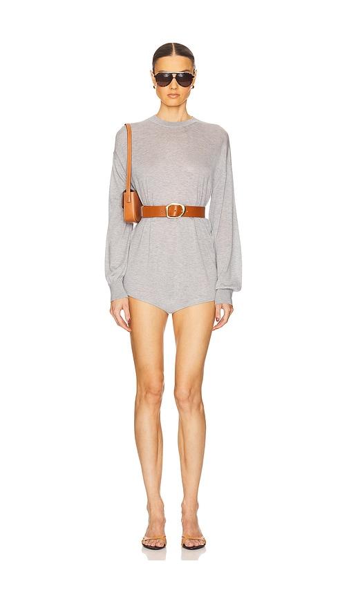 Helsa Aurinda Romper in Grey by HELSA
