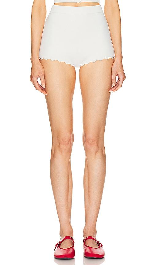 Helsa Elvira Shorts in Cream by HELSA