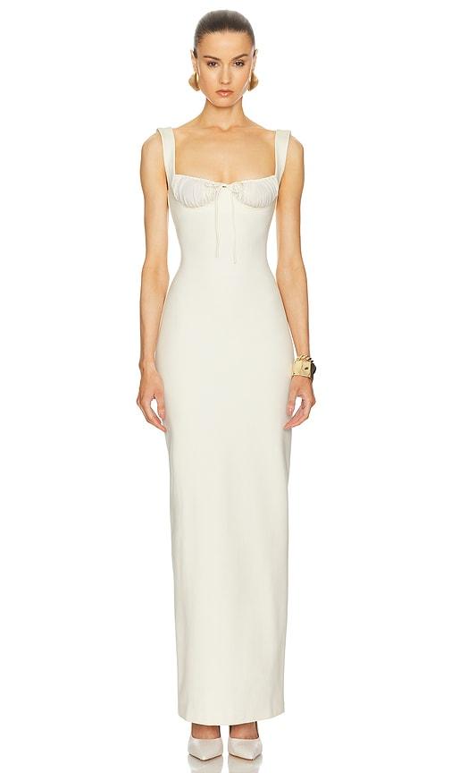 Helsa The Yasmin Dress in Yellow by HELSA