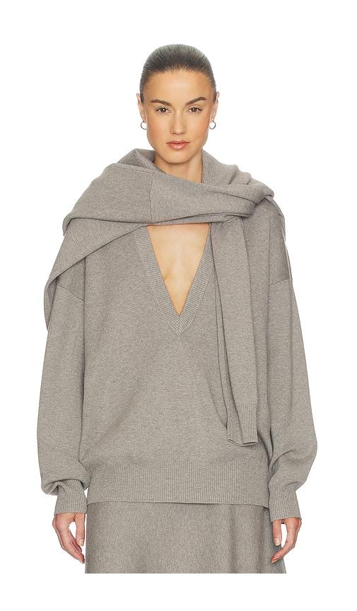 Helsa Xanthe Sweater in Grey by HELSA