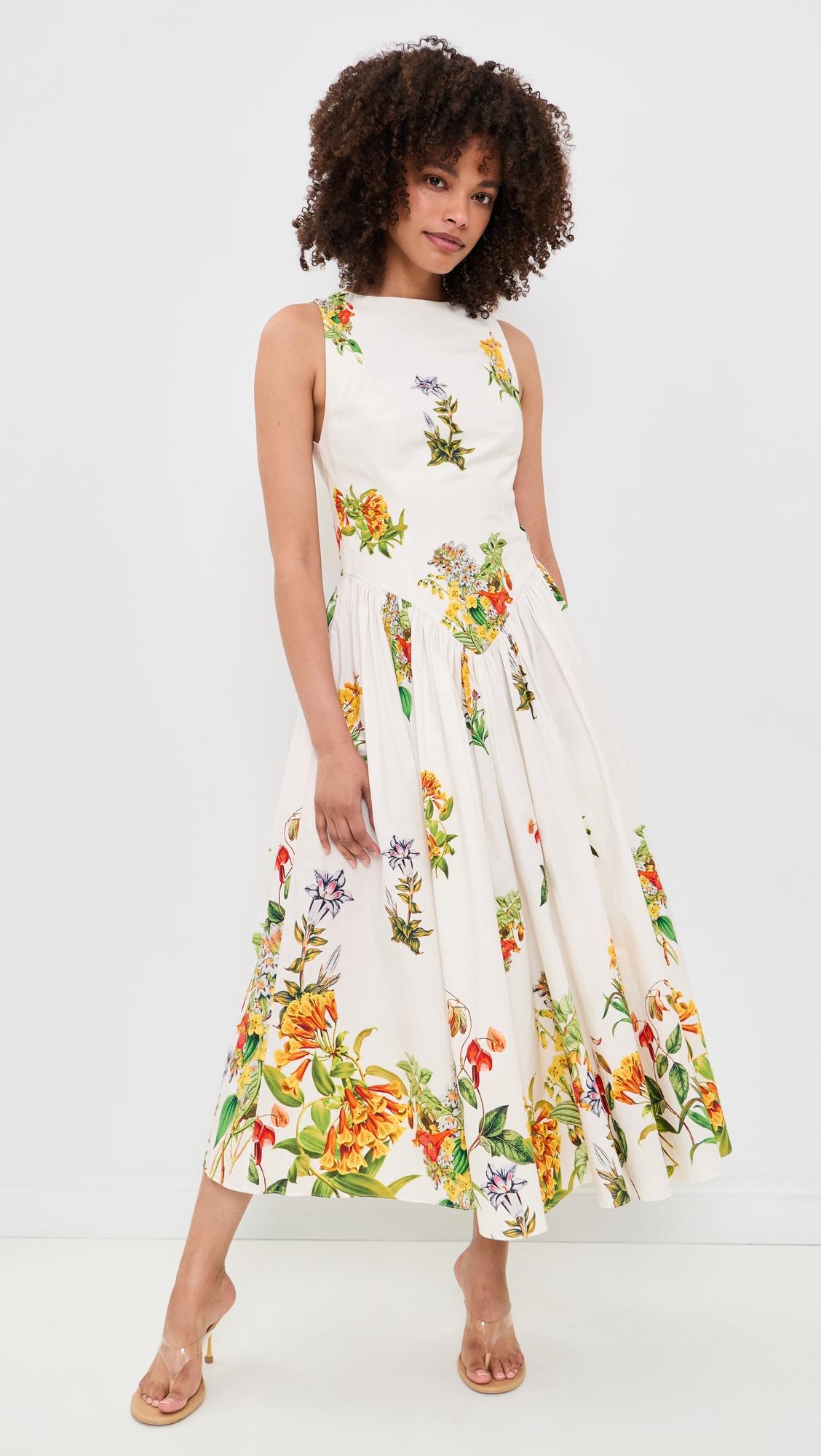 Boat Neck Maxi Dress by HEMANT AND NANDITA
