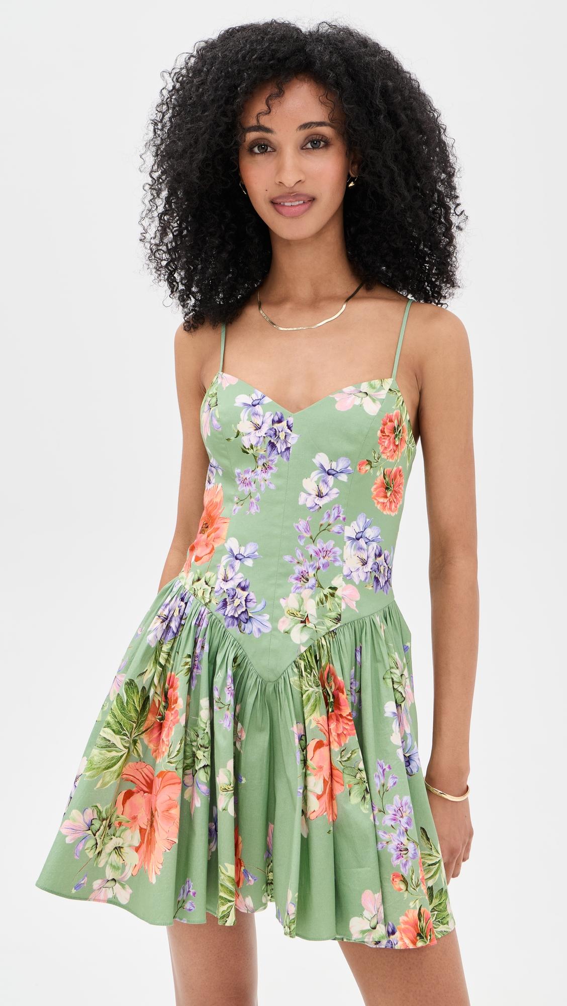Corseted Mini Dress by HEMANT AND NANDITA