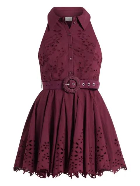 Mahi belted mini dress by HEMANT&NANDITA