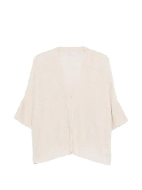 bell-sleeve cardigan by HEMISPHERE