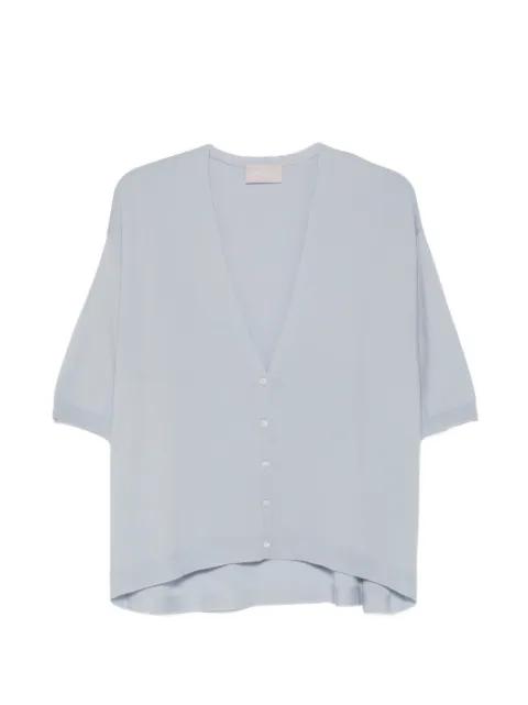 button V-neck cardigan by HEMISPHERE