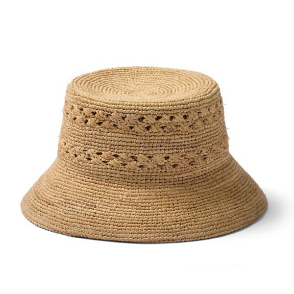 Olivia Straw Bucket Hat by HEMLOCK HAT CO.