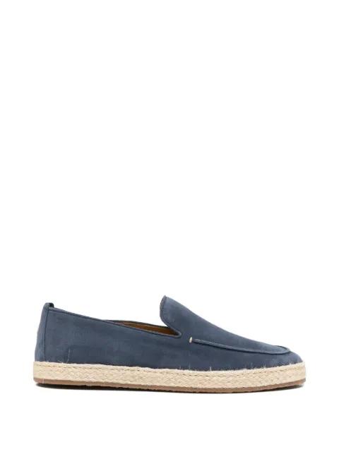 braided-midsole suede loafers by HENDERSON BARACCO