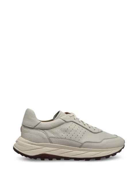 pebbled-leather sneakers by HENDERSON BARACCO