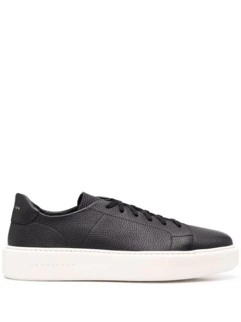 pebbled low-top sneakers by HENDERSON BARACCO
