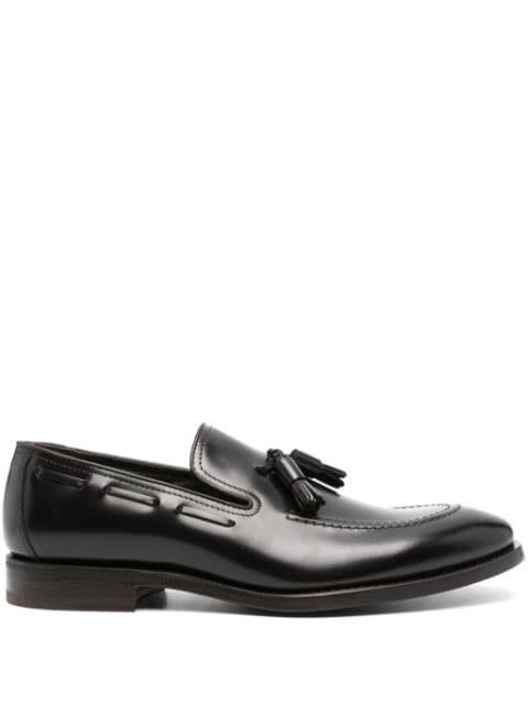 tassel-detail leather loafers by HENDERSON BARACCO