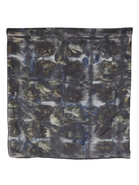 Barock Flower wool-blend scarf by HENRIK VIBSKOV