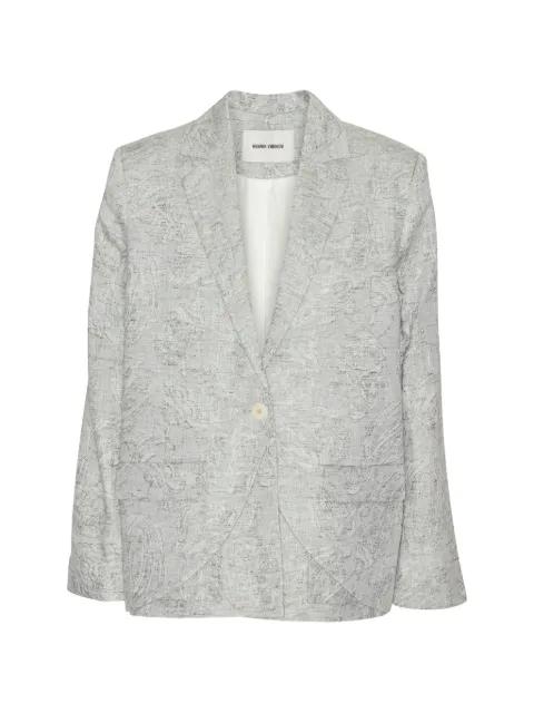 Beetle buttoned blazer by HENRIK VIBSKOV