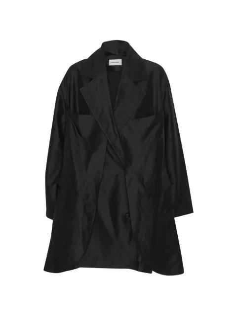 Beetle notch-lapel coat by HENRIK VIBSKOV