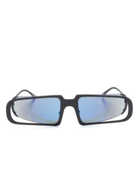 Link square-frame sunglasses by HENRIK VIBSKOV