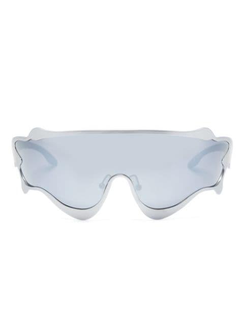 Octane shield-frame sunglasses by HENRIK VIBSKOV