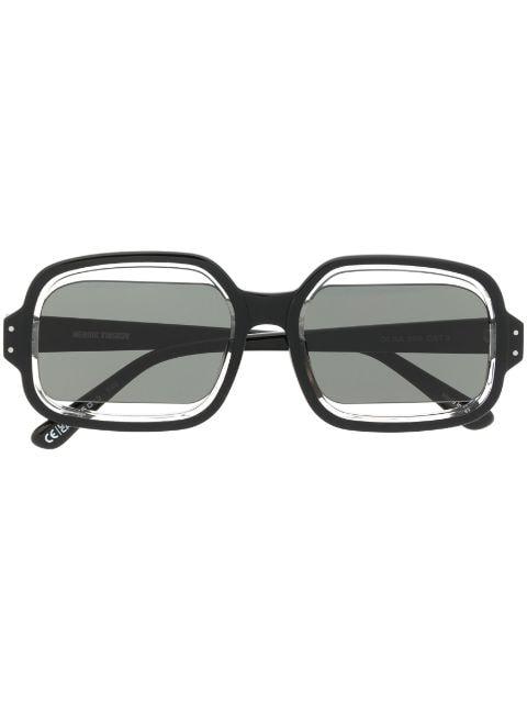 Olga square-frame sunglasses by HENRIK VIBSKOV
