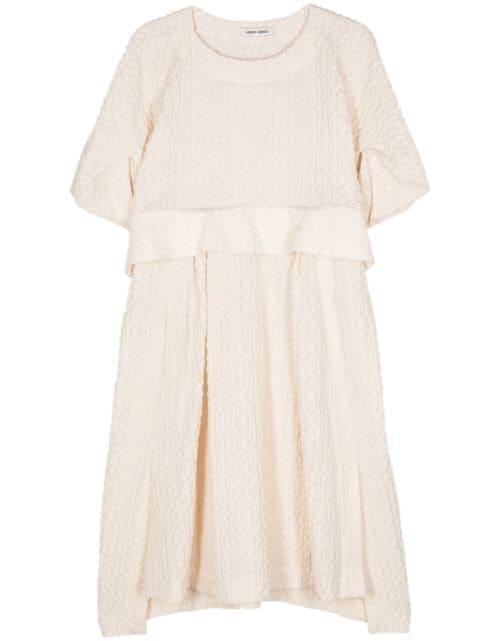 Resume textured-finish midi dress by HENRIK VIBSKOV