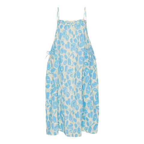 Rooster printed midi dress by HENRIK VIBSKOV