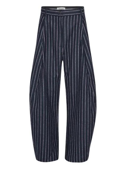 Shady Suiting pinstripe wide-leg trousers by HENRIK VIBSKOV