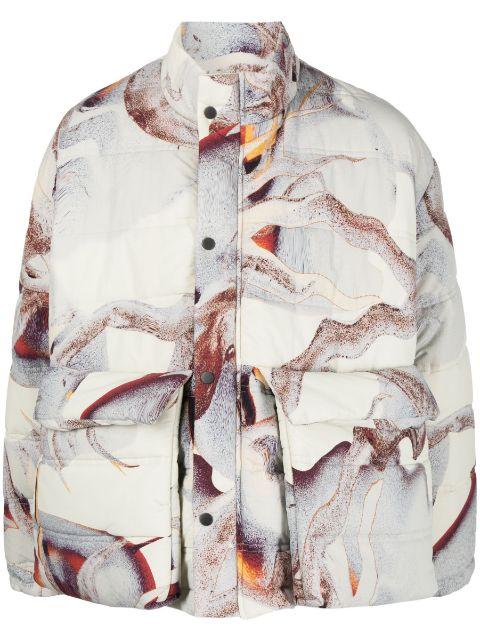 Tabasco graphic-print jacket by HENRIK VIBSKOV