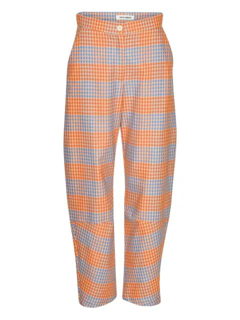 checked trousers by HENRIK VIBSKOV