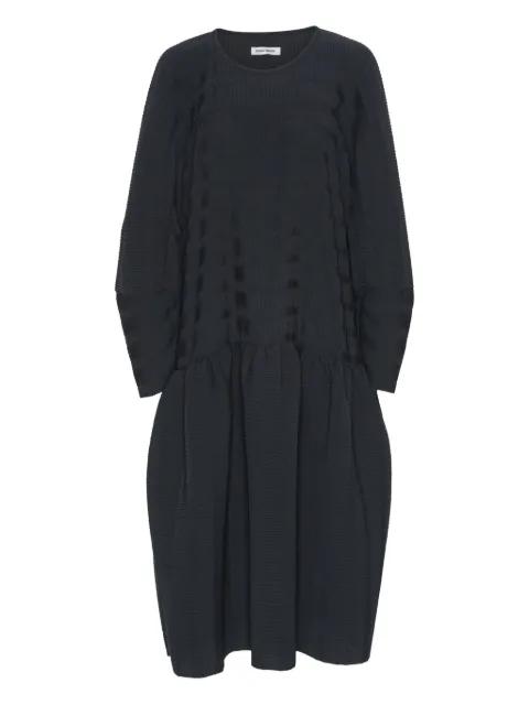 gathered midi dress by HENRIK VIBSKOV