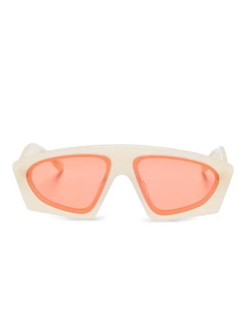 geometric-frame sunglasses by HENRIK VIBSKOV