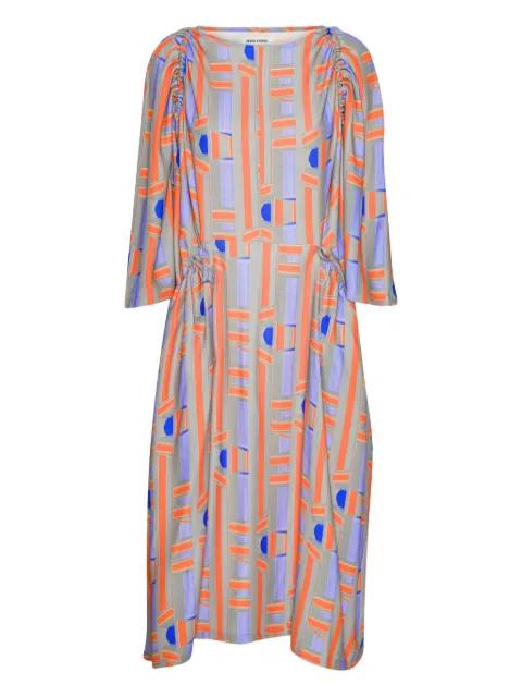 geometric-pattern dress by HENRIK VIBSKOV