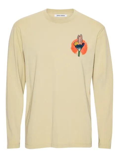 graphic long-sleeve t-shirt by HENRIK VIBSKOV