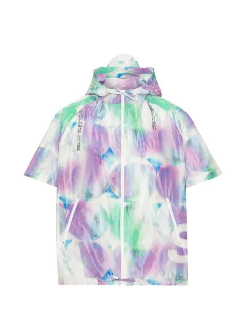 hoodied print jacket by HENRIK VIBSKOV