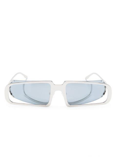 oversized-frame tinted sunglasses by HENRIK VIBSKOV