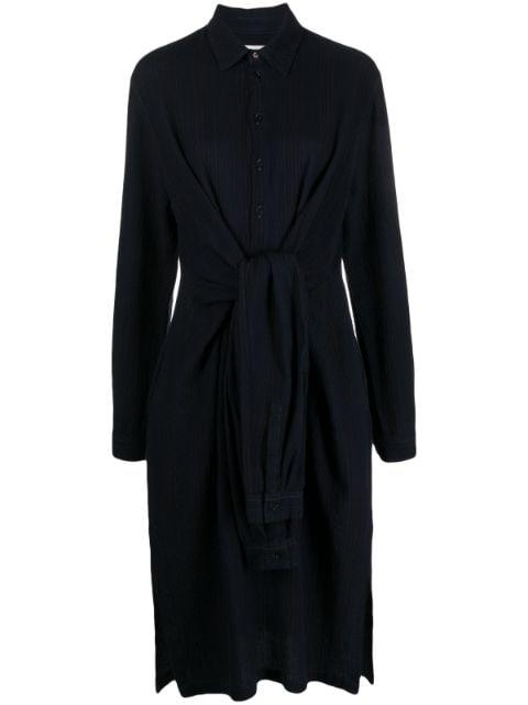 spread-collar shirtdress by HENRIK VIBSKOV