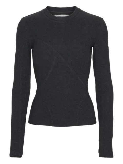 textured cross-back top by HENRIK VIBSKOV
