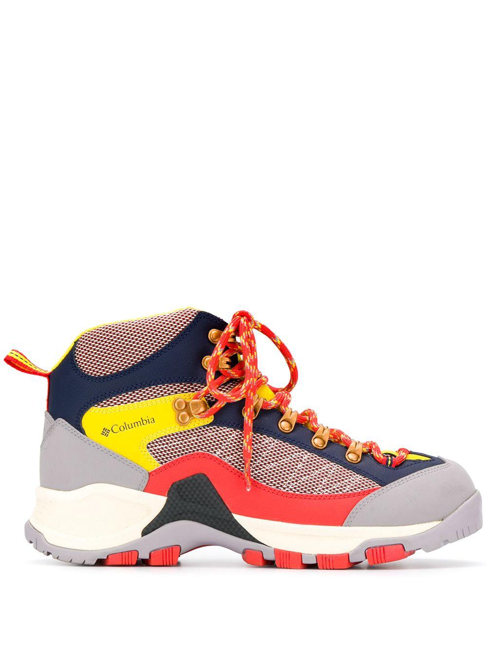 x Columbia Tablerock colour-block trekking boots by HENRIK VIBSKOV