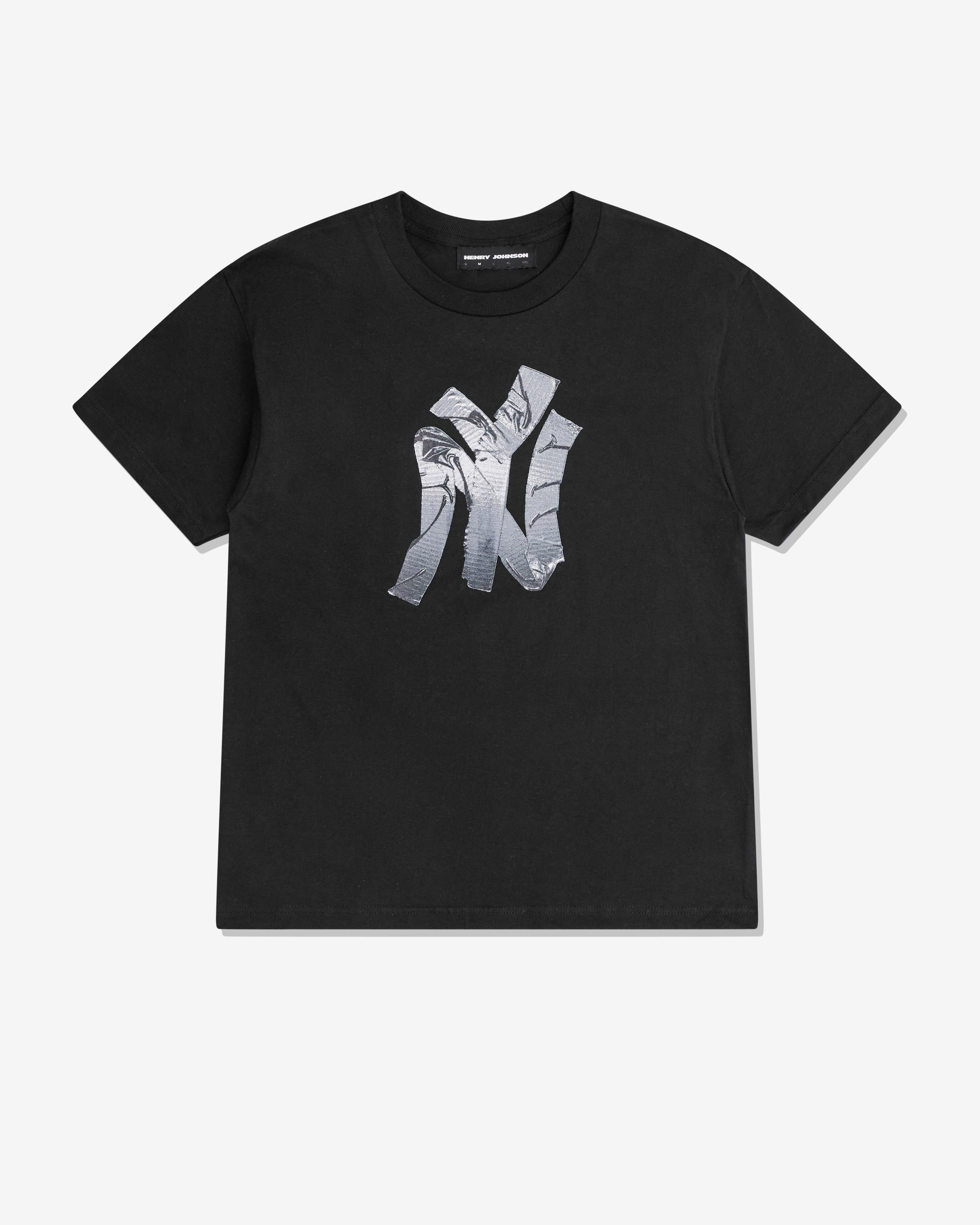 Henry Johnson - Men's NY Duct Tape T-Shirt - (Black) by HENRY JOHNSON