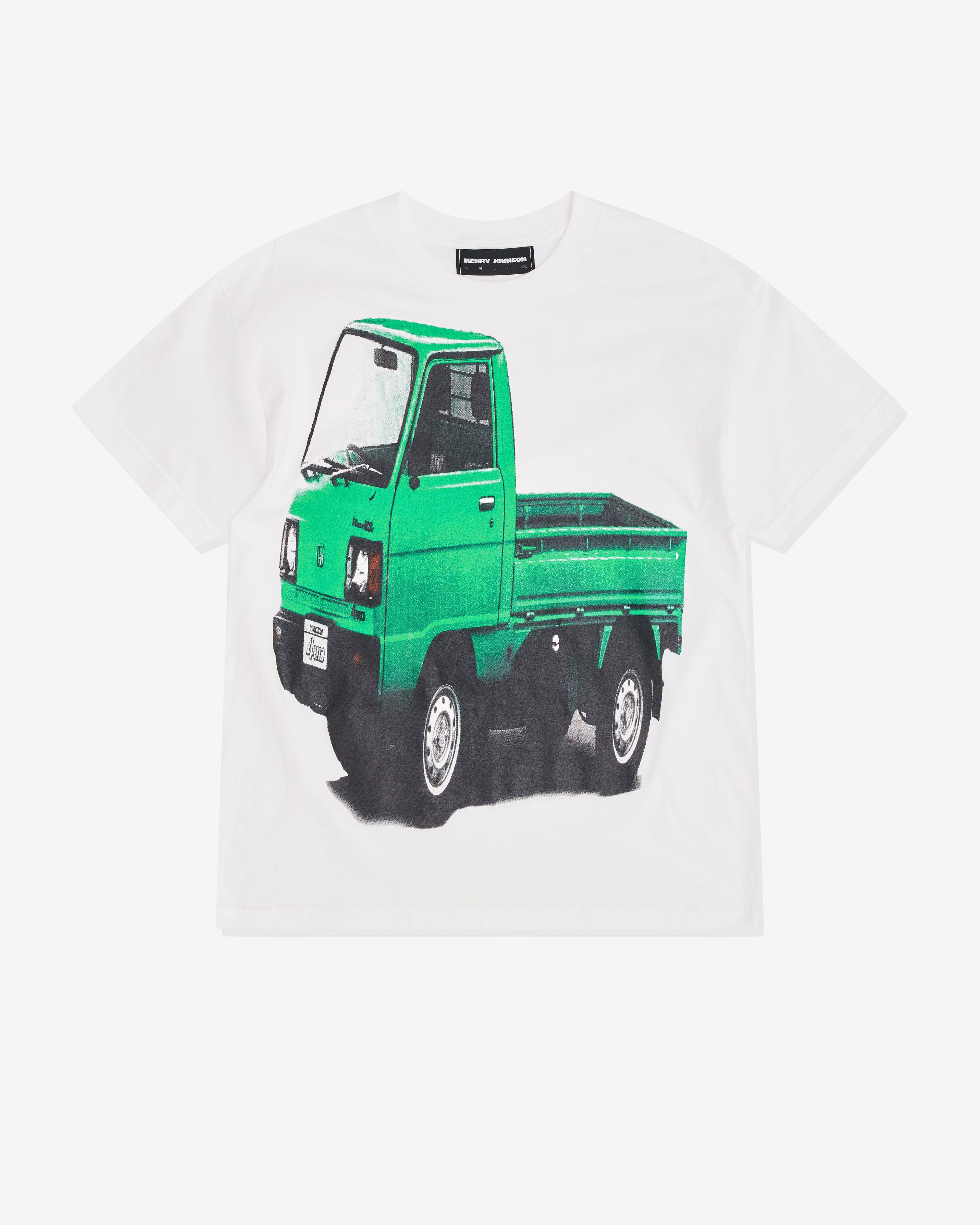 Henry Johnson - Men's Truck T-Shirt - (White) by HENRY JOHNSON