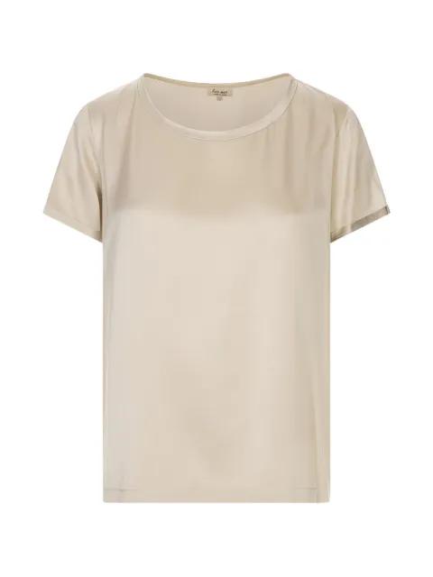 satin-finish t-shirt by HER SHIRT