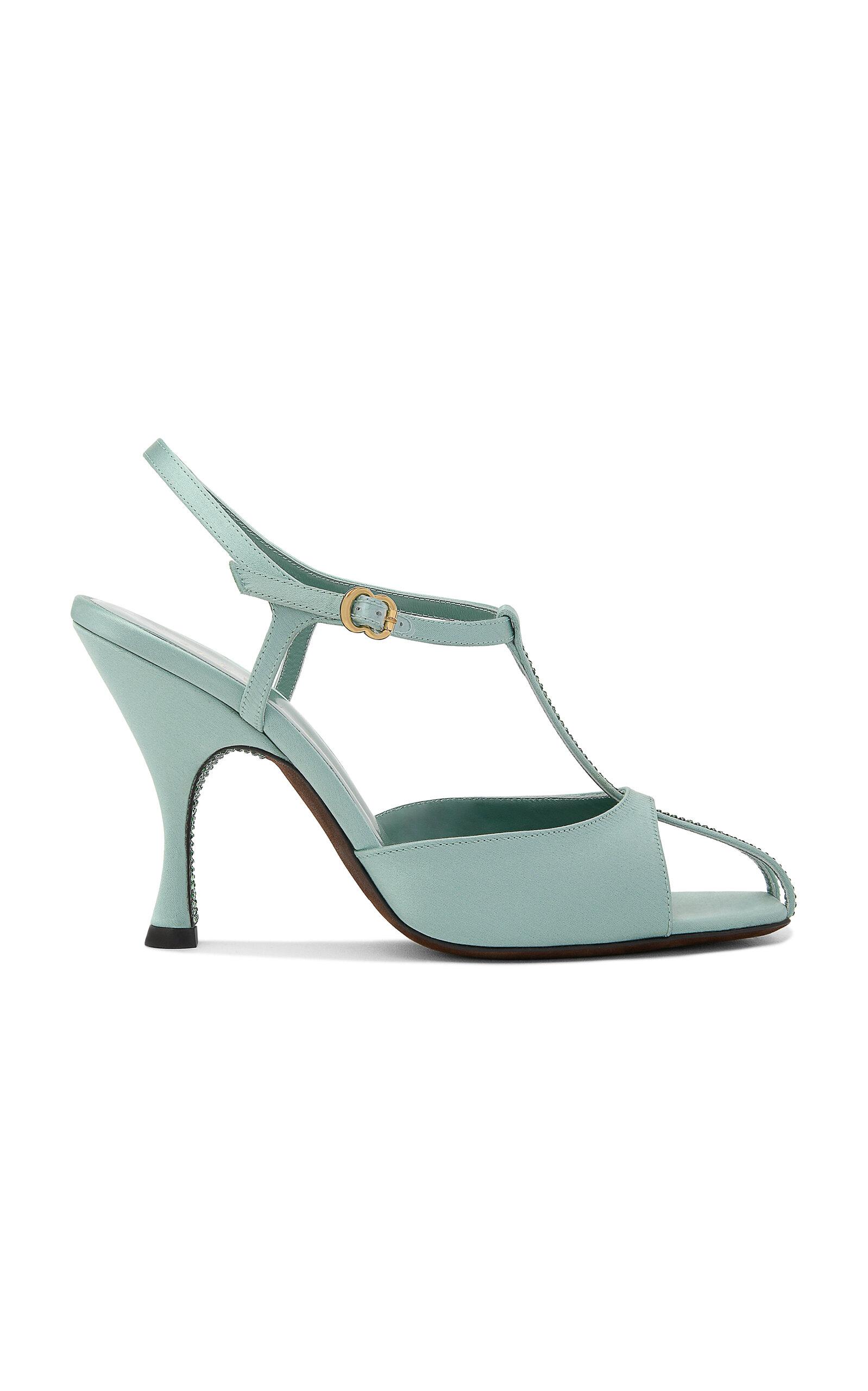 Herbert Levine Hidden Gem Satin Sandals - Moda Operandi by HERBERT LEVINE