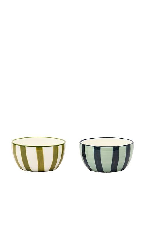 Here's How The Bella Dipping Bowls Set Of 2 in Green by HERE'S HOW