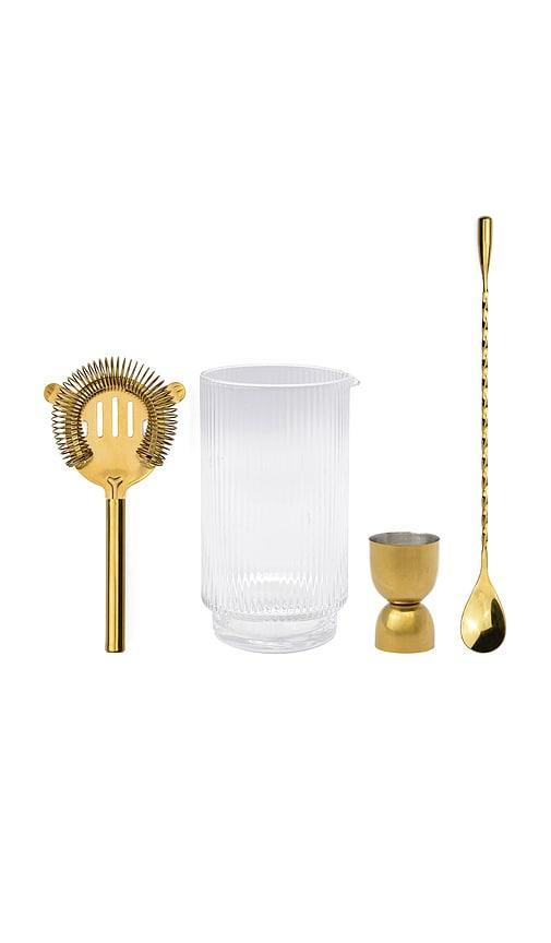 Here's How The Renley Mixology Kit in Metallic Gold by HERE'S HOW Here's How The Renley Mixology Kit in Metallic Gold by HERE'S HOW