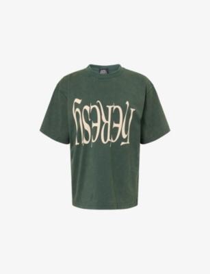 Relaxed-Fit Logo Cotton T-shirt by HERESY