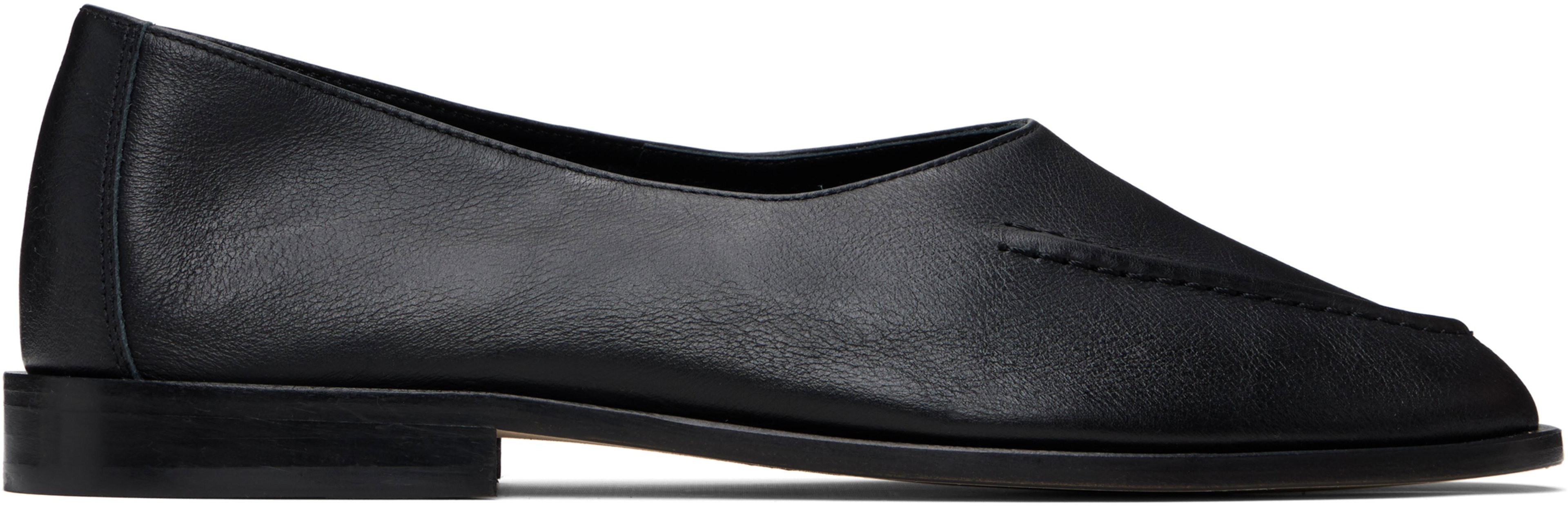 Black Juliol Winter Loafers by HEREU