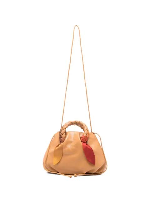 Bombon Foulard braided-handle tote bag by HEREU
