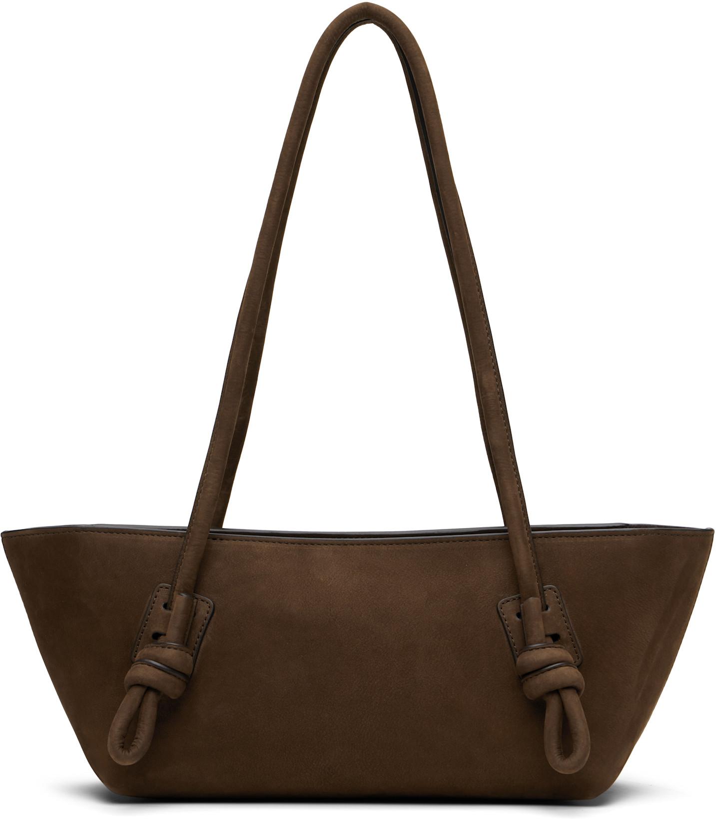 Brown Fleca Nubuck Bag by HEREU