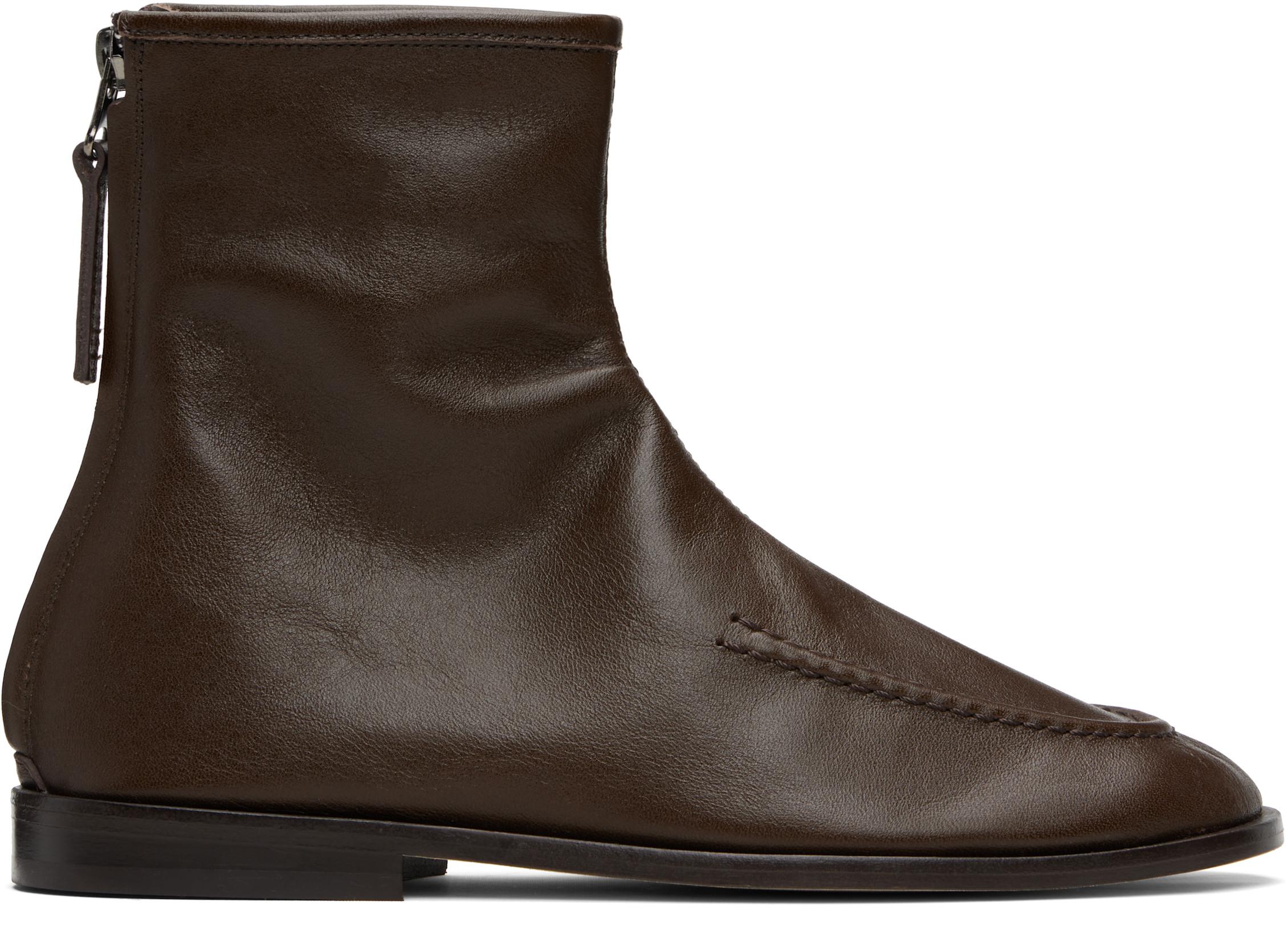Brown Juliol Boots by HEREU